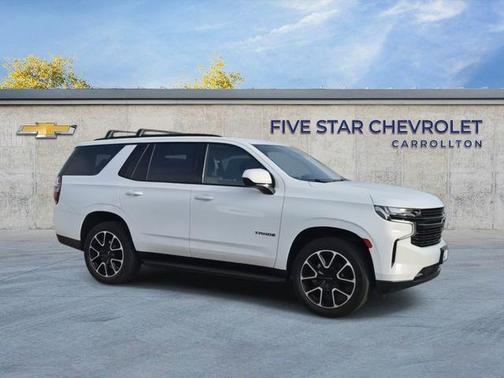 Summit White 2023 Chevrolet Tahoe 4WD RST