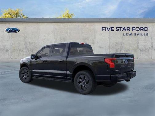 AGATE BLACK METALLIC 2025 Ford F-150 Lightning Flash