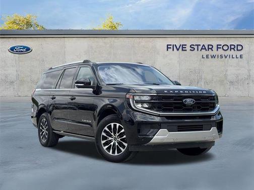 AGATE BLACK METALLIC 2025 Ford Expedition Max Platinum