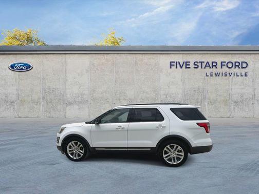 Oxford White 2017 Ford Explorer XLT