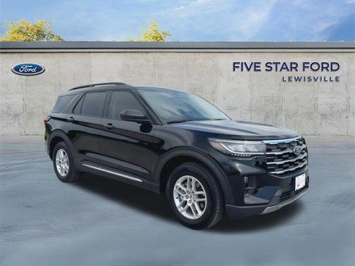 AGATE BLACK METALLIC 2025 Ford Explorer Active