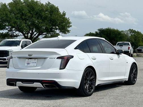 Summit White 2020 Cadillac CT5 Sport RWD