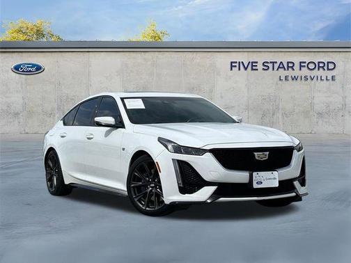 Summit White 2020 Cadillac CT5 Sport RWD