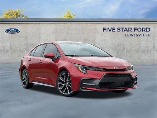 Barcelona Red Metallic 2020 Toyota Corolla SE