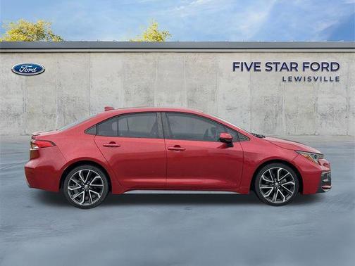 Barcelona Red Metallic 2020 Toyota Corolla SE
