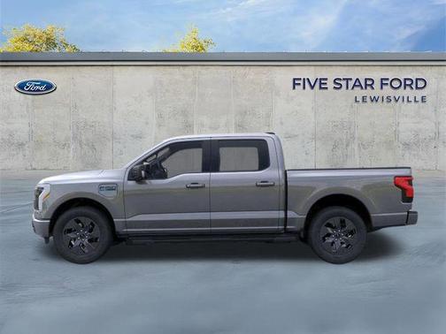 CARBONIZED GRAY METALLIC 2025 Ford F-150 Lightning Flash