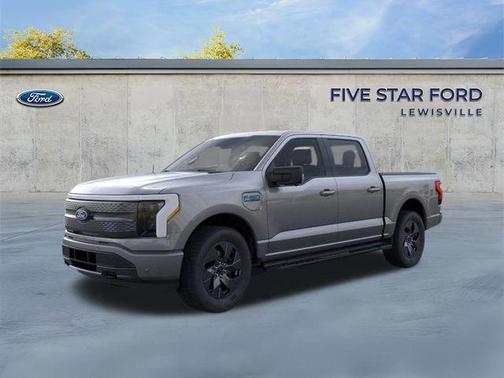 CARBONIZED GRAY METALLIC 2025 Ford F-150 Lightning Flash
