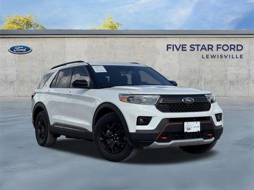 STAR WHITE MET TRI-COAT 2023 Ford Explorer Timberline