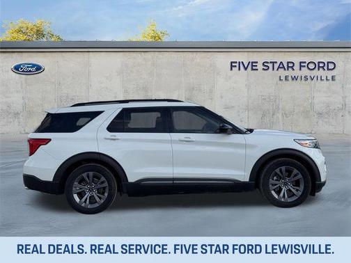 STAR WHITE MET TRI-COAT 2022 Ford Explorer XLT