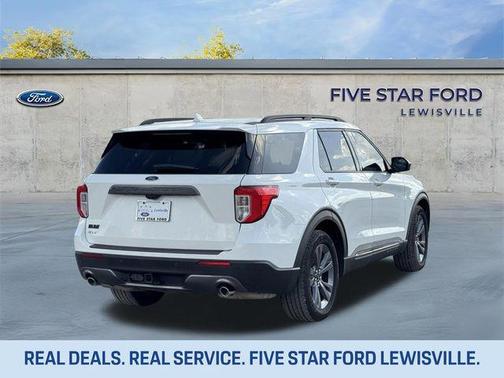 STAR WHITE MET TRI-COAT 2022 Ford Explorer XLT