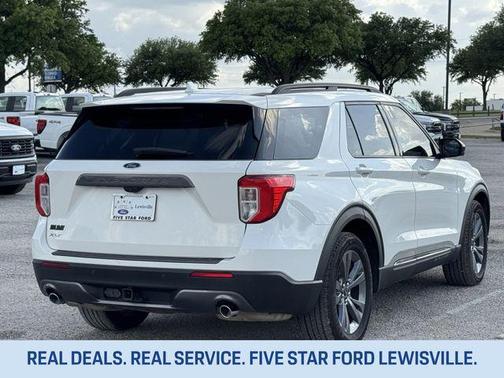 STAR WHITE MET TRI-COAT 2022 Ford Explorer XLT
