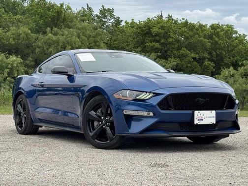 ATLAS BLUE METALLIC 2023 Ford Mustang GT Premium
