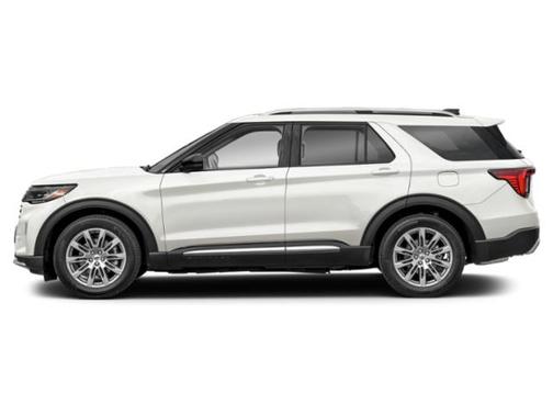 Star White Metallic Tri-Coat 2026 Ford Explorer Platinum