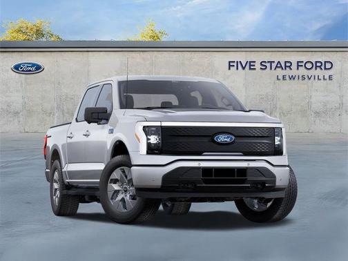 ICONIC SILVER METALLIC 2025 Ford F-150 Lightning Flash