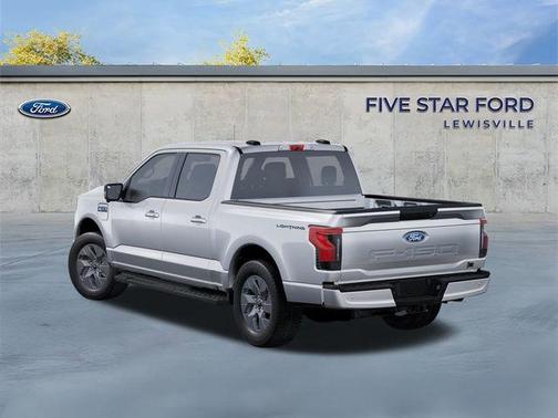 ICONIC SILVER METALLIC 2025 Ford F-150 Lightning Flash
