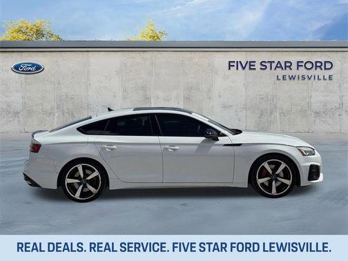 Glacier White Metallic 2023 Audi A5 Sportback 45 S Line Prestige