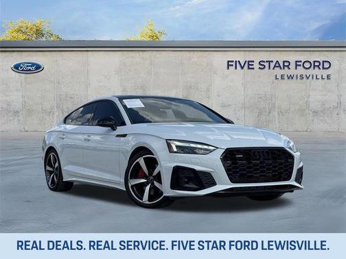 Glacier White Metallic 2023 Audi A5 Sportback 45 S Line Prestige
