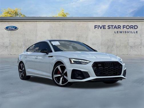 Glacier White Metallic 2023 Audi A5 Sportback 45 S Line Prestige