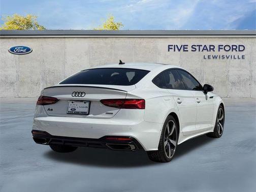 Glacier White Metallic 2023 Audi A5 Sportback 45 S Line Prestige