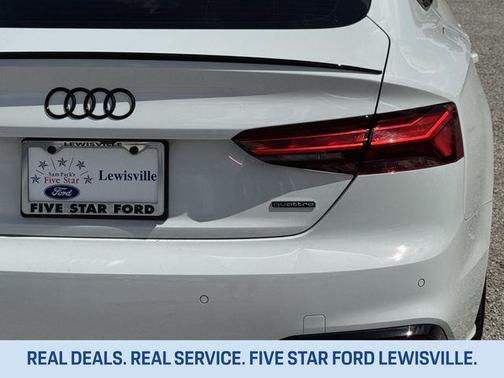 Glacier White Metallic 2023 Audi A5 Sportback 45 S Line Prestige
