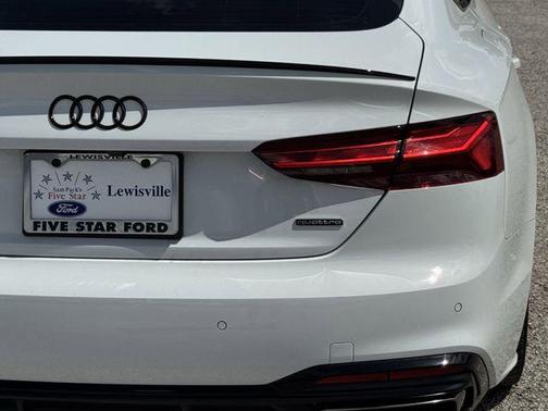 Glacier White Metallic 2023 Audi A5 Sportback 45 S Line Prestige