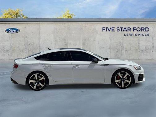 Glacier White Metallic 2023 Audi A5 Sportback 45 S Line Prestige
