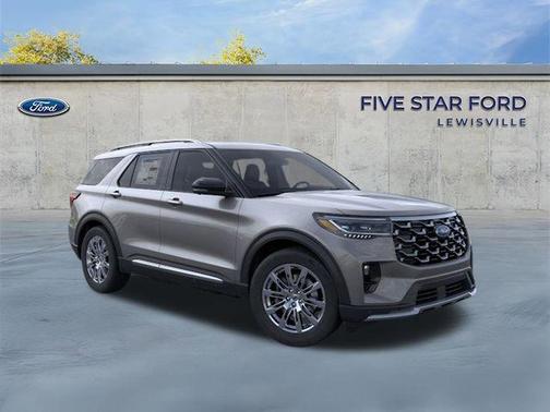 CARBONIZED GRAY METALLIC 2026 Ford Explorer Platinum