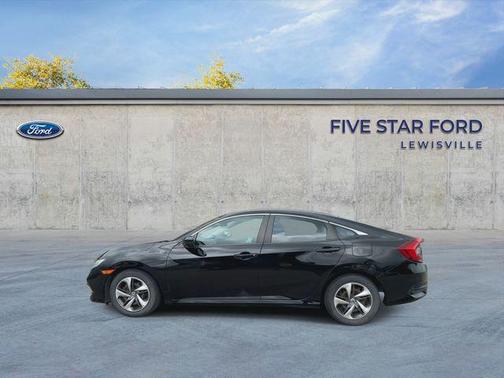 Crystal Black Pearl 2020 Honda Civic LX