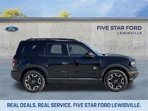 SHADOW BLACK 2024 Ford Bronco Sport Outer Banks