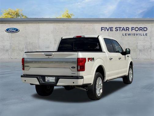 WHITE PLATINUM METALLIC TC 2019 Ford F-150 Platinum