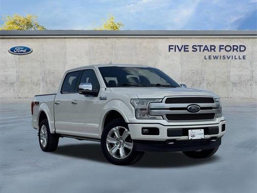 WHITE PLATINUM METALLIC TC 2019 Ford F-150 Platinum