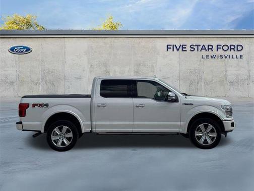 WHITE PLATINUM METALLIC TC 2019 Ford F-150 Platinum