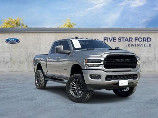 Billet Silver Metallic Clearcoat 2024 RAM 2500 Laramie Crew Cab 4x4 6'4' Box