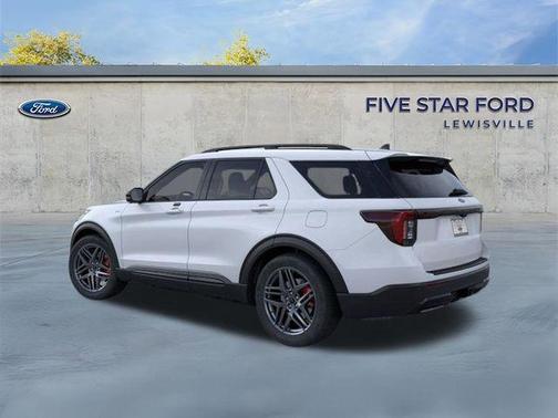 SPACE WHITE METALLIC 2026 Ford Explorer ST-Line