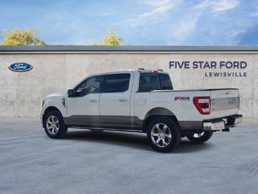 STAR WHITE METALLIC TRICOAT 2023 Ford F-150 King Ranch