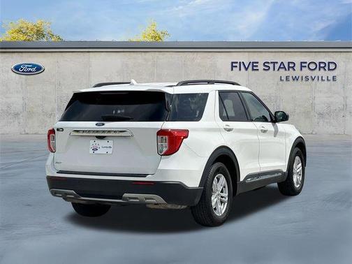 STAR WHITE MET TRI-COAT 2022 Ford Explorer XLT