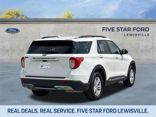 STAR WHITE MET TRI-COAT 2022 Ford Explorer XLT