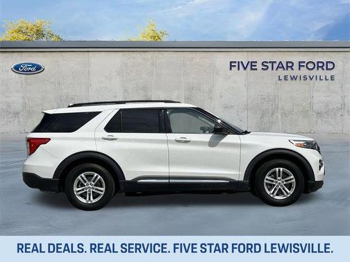 STAR WHITE MET TRI-COAT 2022 Ford Explorer XLT
