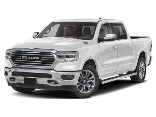 Ivory White Tri-Coat Pearlcoat 2023 RAM 1500 Longhorn