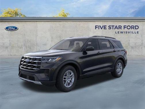 AGATE BLACK METALLIC 2026 Ford Explorer Active