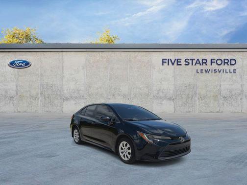 Midnight Black Metallic 2025 Toyota Corolla LE