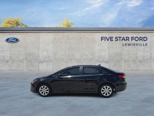 Midnight Black Metallic 2025 Toyota Corolla LE