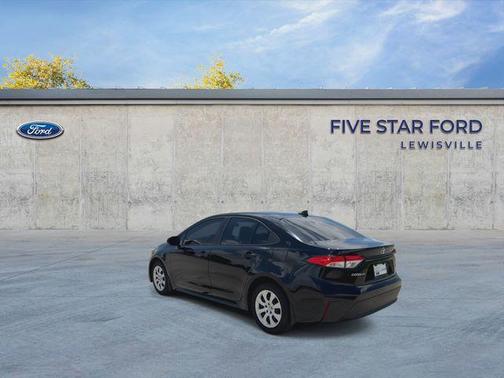 Midnight Black Metallic 2025 Toyota Corolla LE