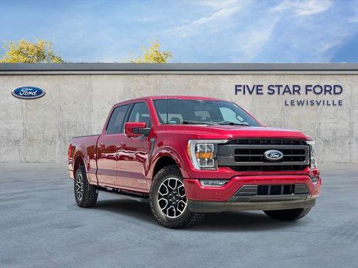Rapid Red Metallic Tinted Clearcoat 2023 Ford F-150 Lariat