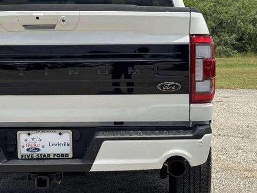 STAR WHITE METALLIC TRICOAT 2023 Ford F-150 Platinum