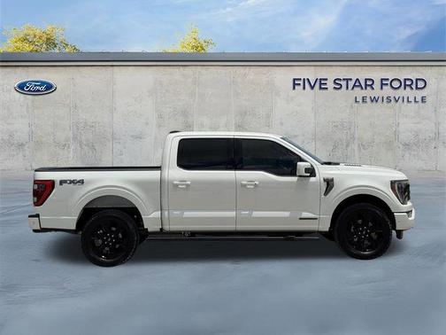 STAR WHITE METALLIC TRICOAT 2023 Ford F-150 Platinum