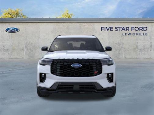 SPACE WHITE METALLIC 2026 Ford Explorer ST