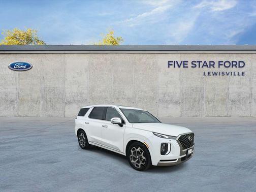 Hyper White 2022 Hyundai PALISADE Calligraphy