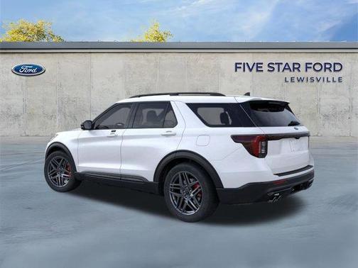 Star White Metallic Tri-Coat 2026 Ford Explorer ST