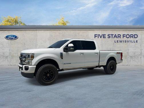 Star White Metallic Tri-Coat 2021 Ford F-250 Limited